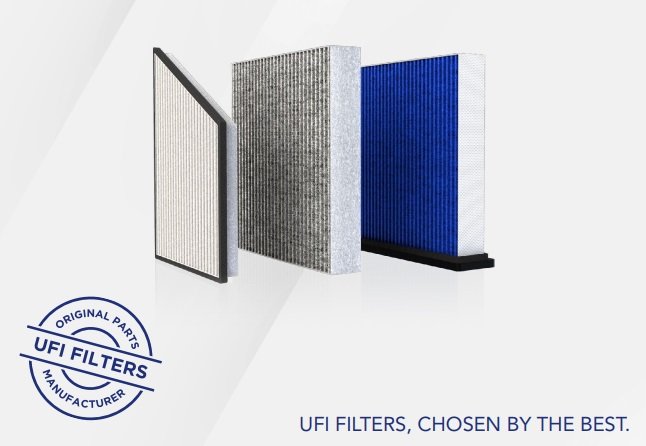 UFI Filters rozszerza ofertę filtrów kabinowych